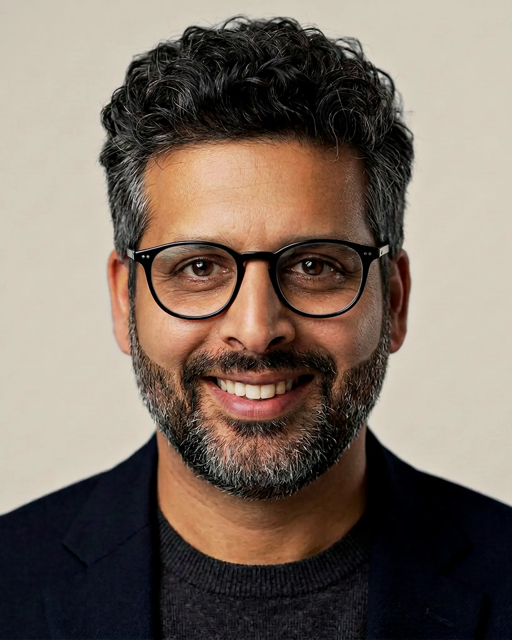 Portrait of Masood Malik, Founder and Creative Director of MN Studio